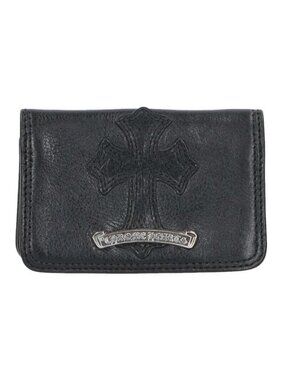 Chrome Hearts Card Case with Cross Patch